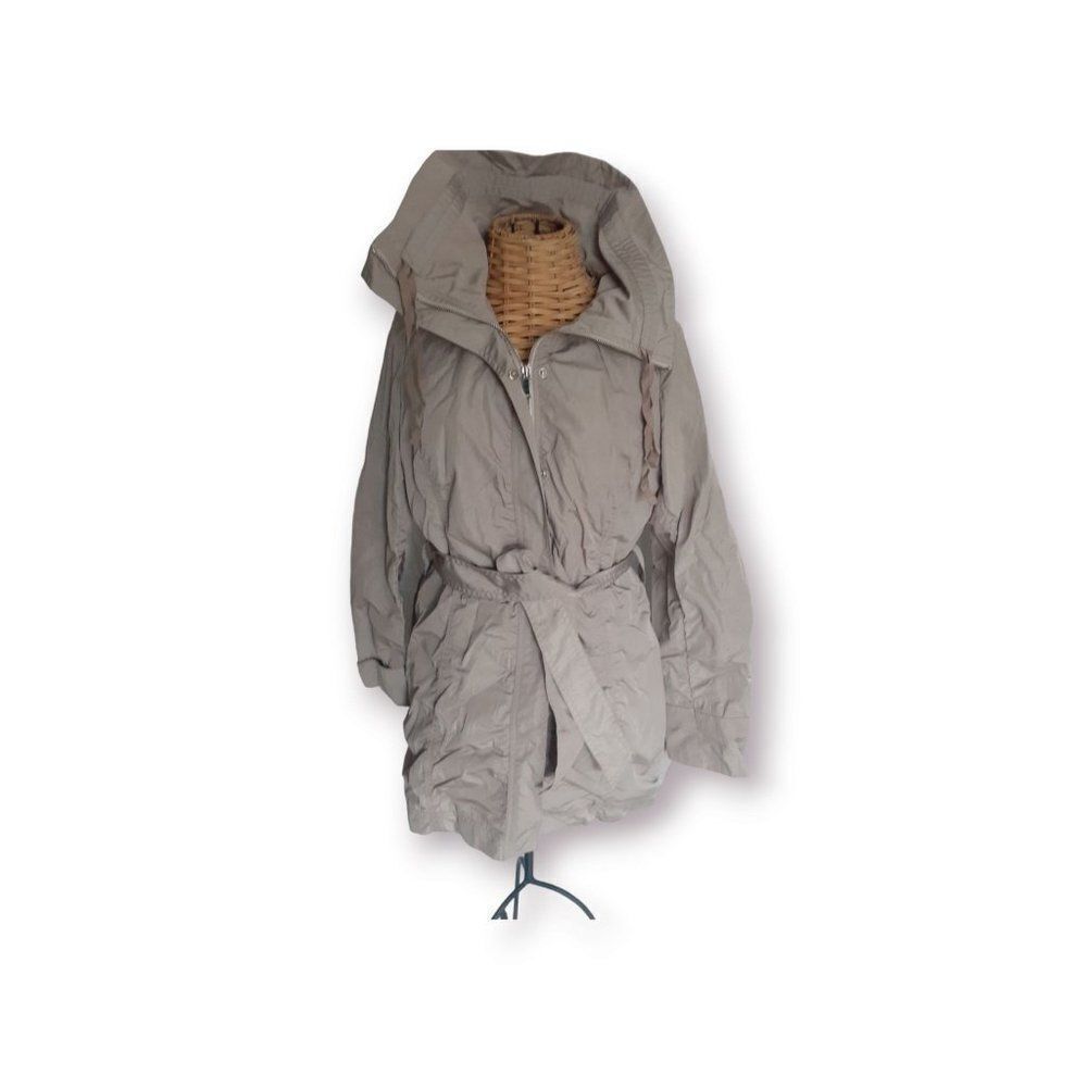 Womens Tan Raincoat by Anne Klein